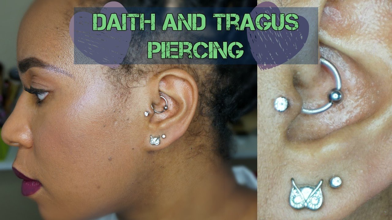 My New Piercings | Daith and Tragus Piercing