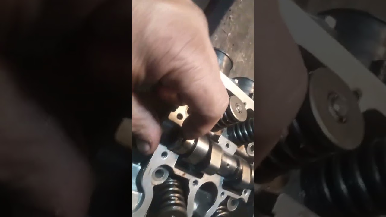 cabeçote xt600 como tirar folga do comando de válvula em relação ao cabeçote