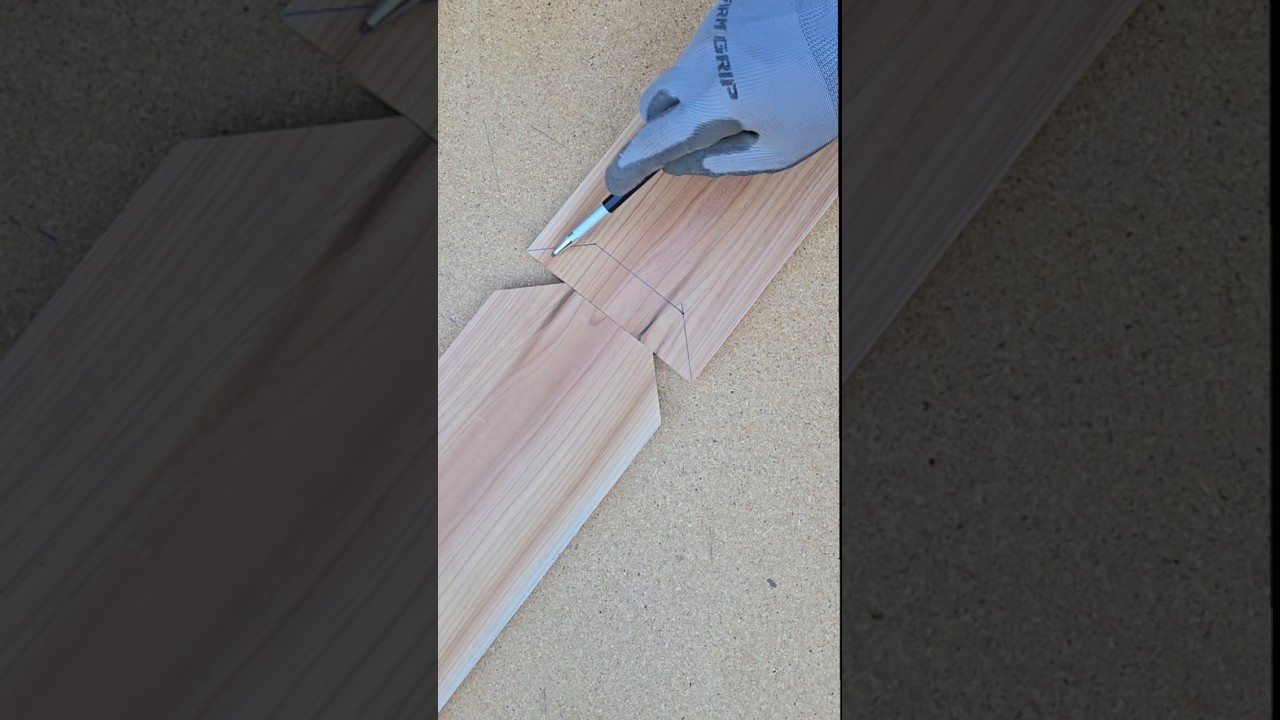 Genius Carpenter Easy Layout | woodworking ideas #shorts #howto #tricks