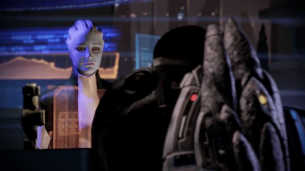 Mass Effect 2: Liara & M!Shep Romance: Meeting Liara on Illium