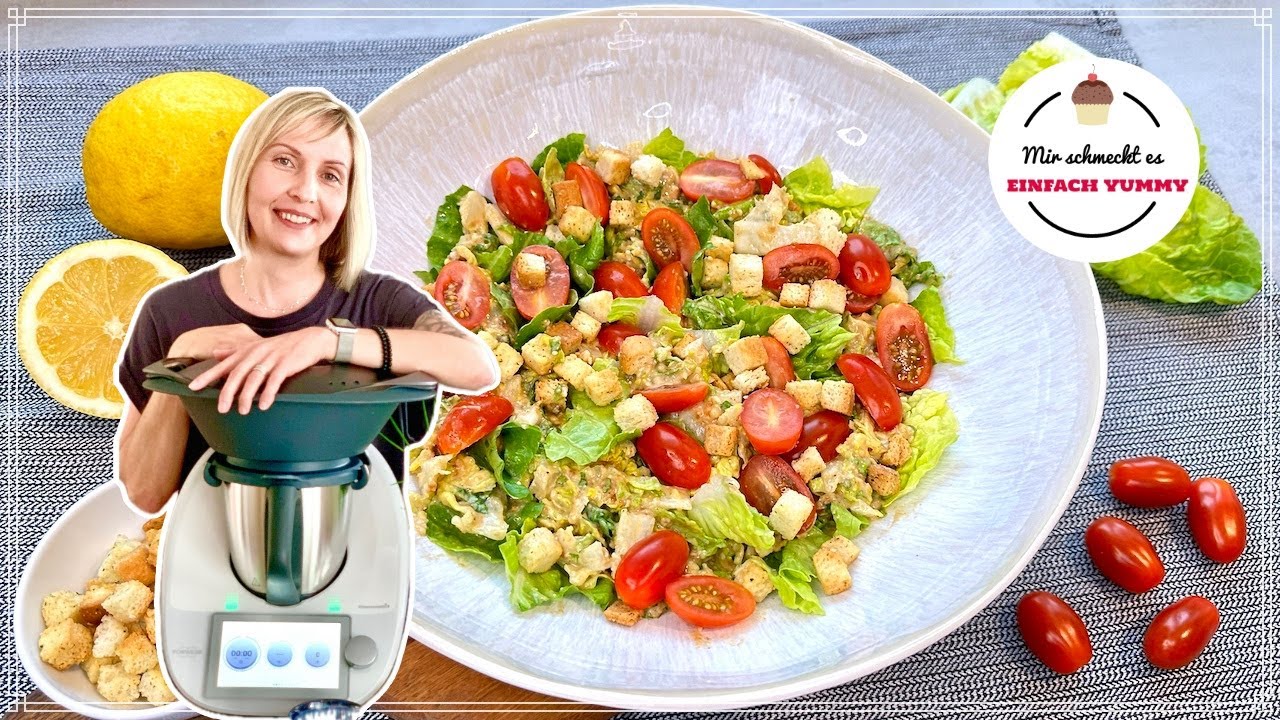 Blitz Caesar Salad 🥗 - Thermomix® Rezept