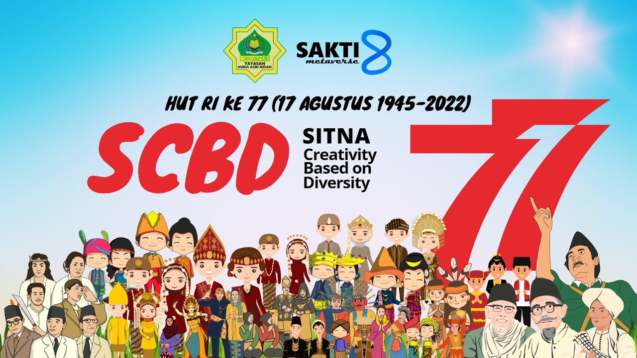 SCBD NURUL AZMI MEDAN - HUT RI 77