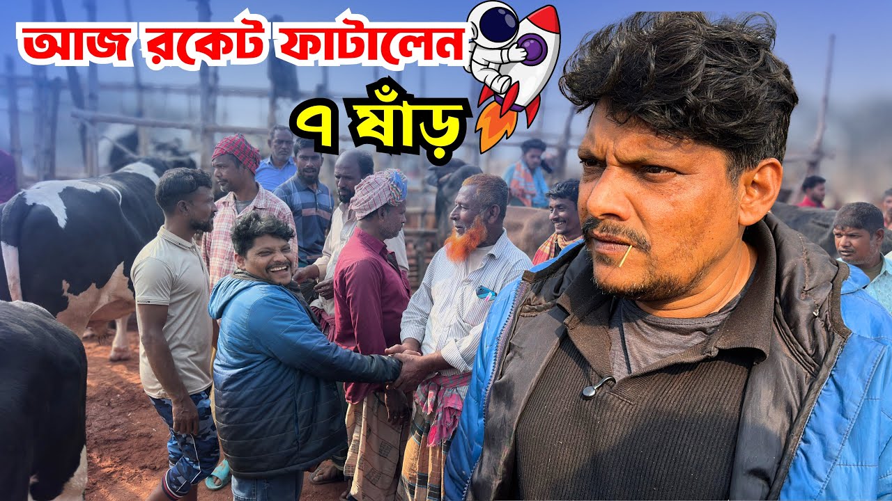 ঝুন–সালিশের পর ৭ গরু কিনলেন আকরাম ভাই! 😱 | রাজশাহী সিটি হাট | Cow Buying Bangladesh