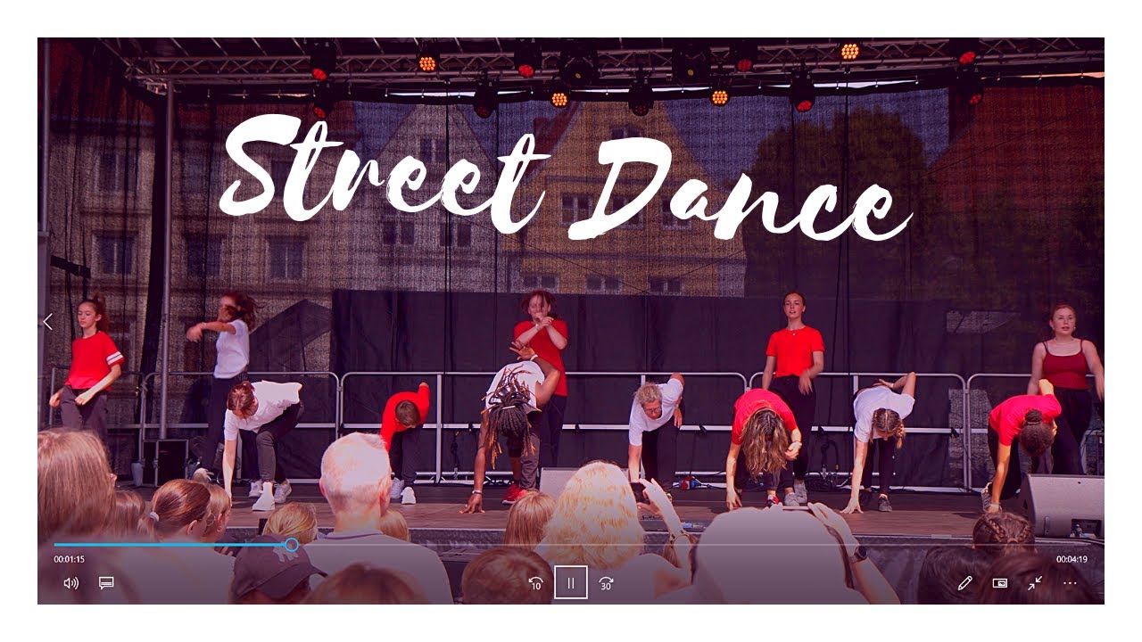 Unsere Street Dancer tanzen beim Stadtfest Lüneburg 2022 (Studio 2 - my place to move)