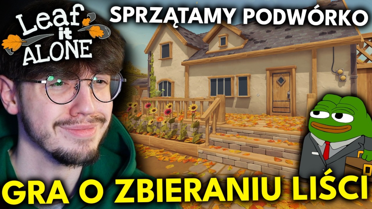 Tamae i 80 Minut Zbierania Liści Wok&oacute;ł Domu