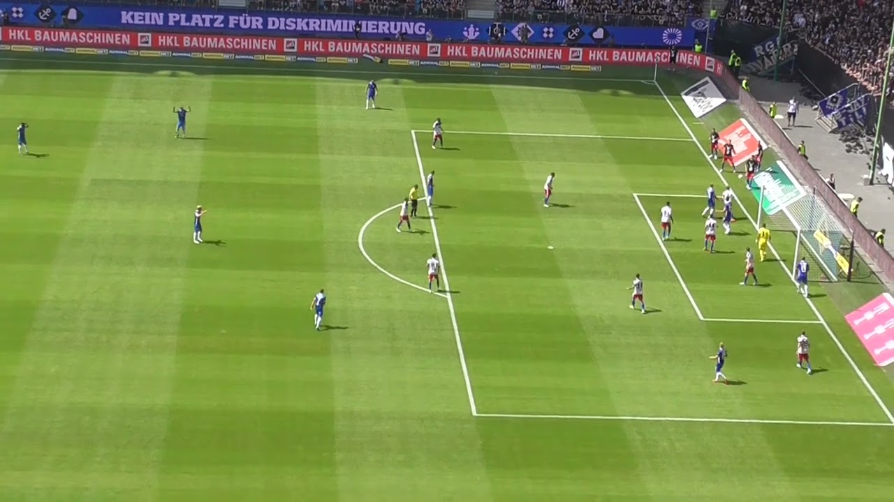 HSV gegen Hansa Rostock am 24.7.22  -  0:1