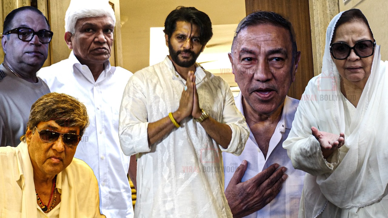 Karanvir Bohra Holds Prayer Meet for Father Mehendra Bohra | Helen & Farida Jalal Attend