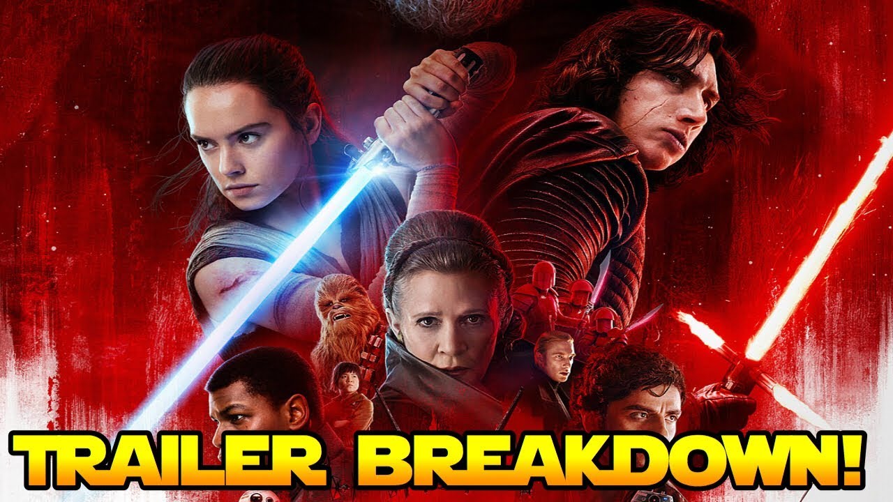 Star Wars The Last Jedi- Trailer BREAKDOWN!