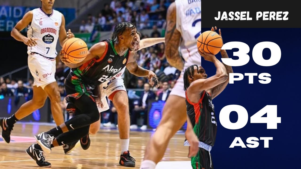 El Debut Jassel Perez 30pts 04ast vs Obradoiro Highlight J2-Primera
