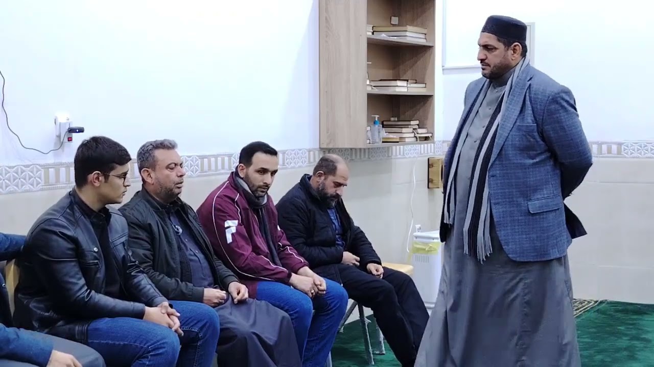 مقطع رقم٣ من الدرس الرابع تعليم وتطبيق مقام ونغم الصبا لبعض طلاب دورة تعليم المقامات في الفلوجة 