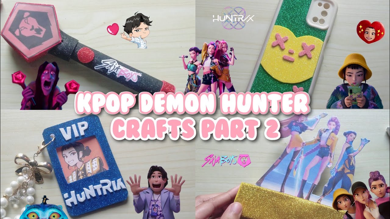 5 Crafts from KPOP DEMON HUNTER part 2. | paper craft | | DIY | Easy | Paper Craft | Ideas.