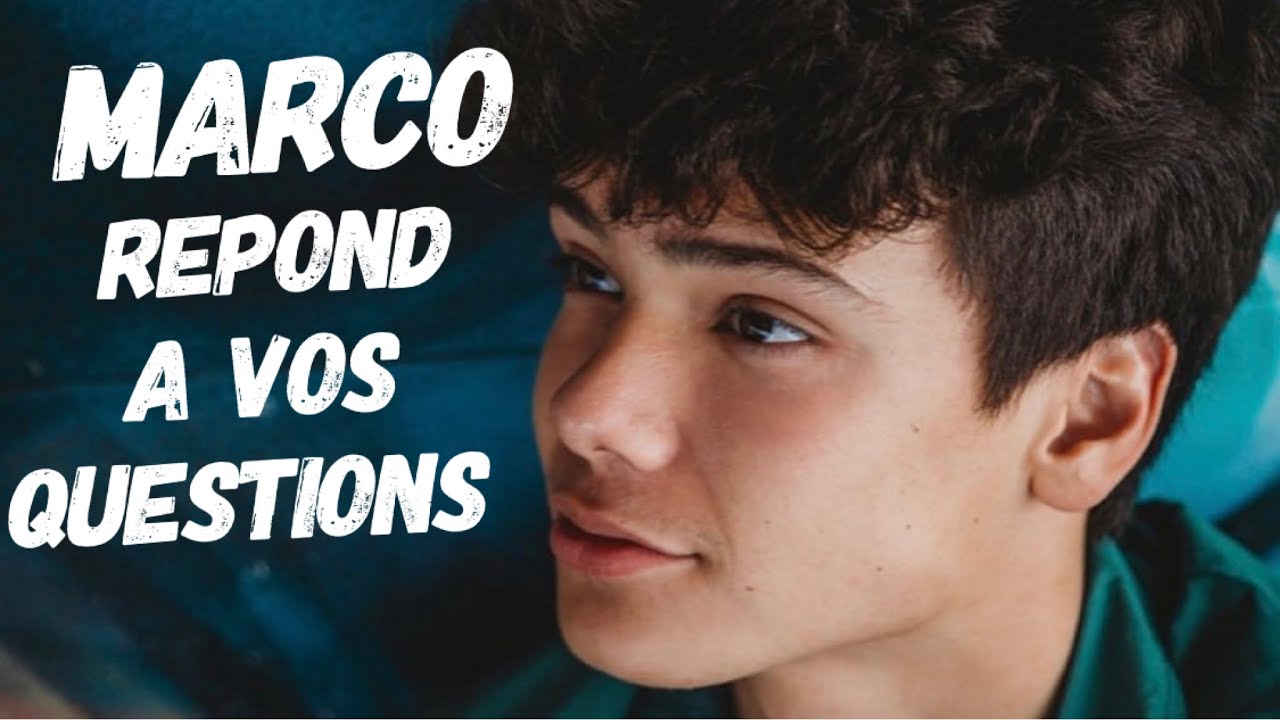 Marco (Ex Evan et Marco) répond à vos questions sur son retour.. Avec Ta star
