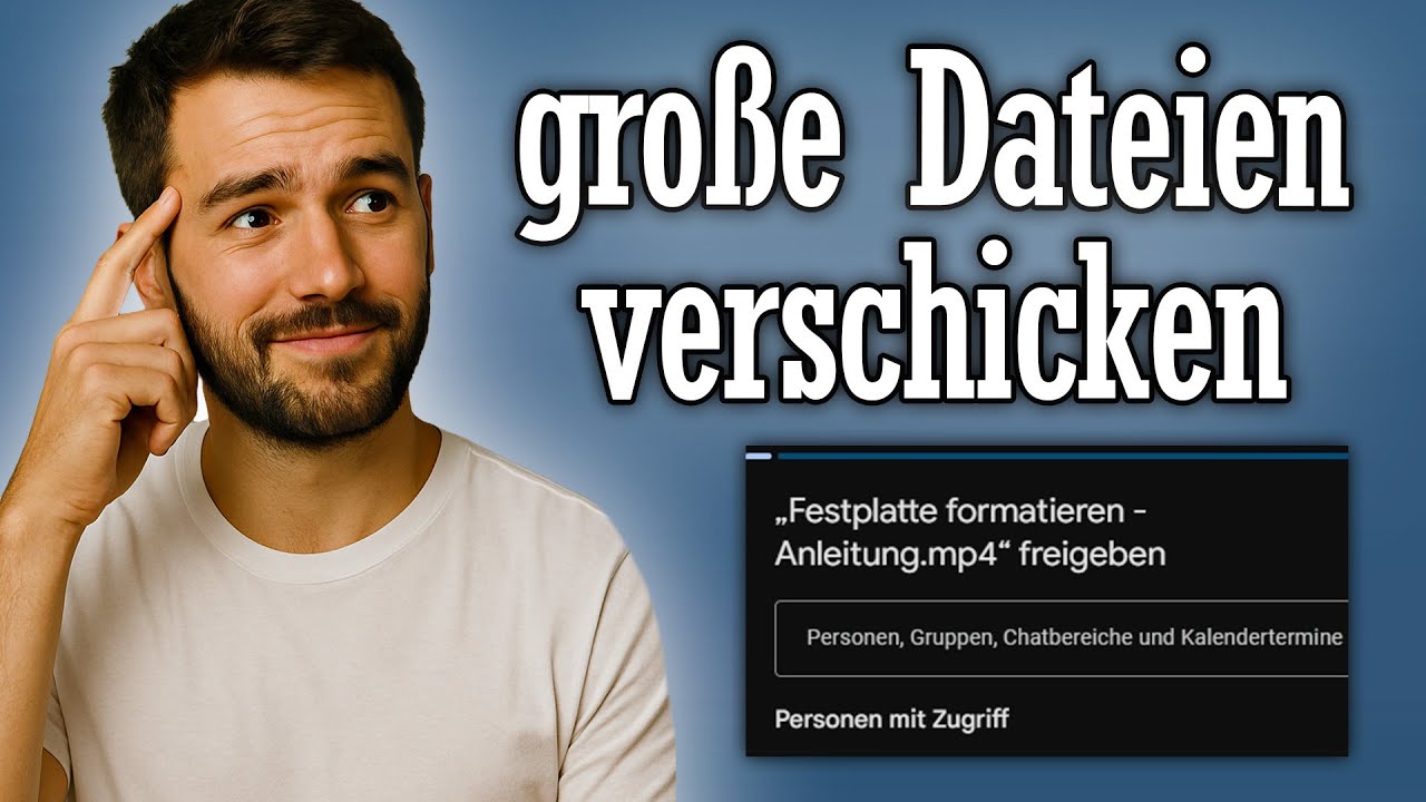 gro&szlig;e Dateien verschicken kostenlos am PC & Handy - Anleitung