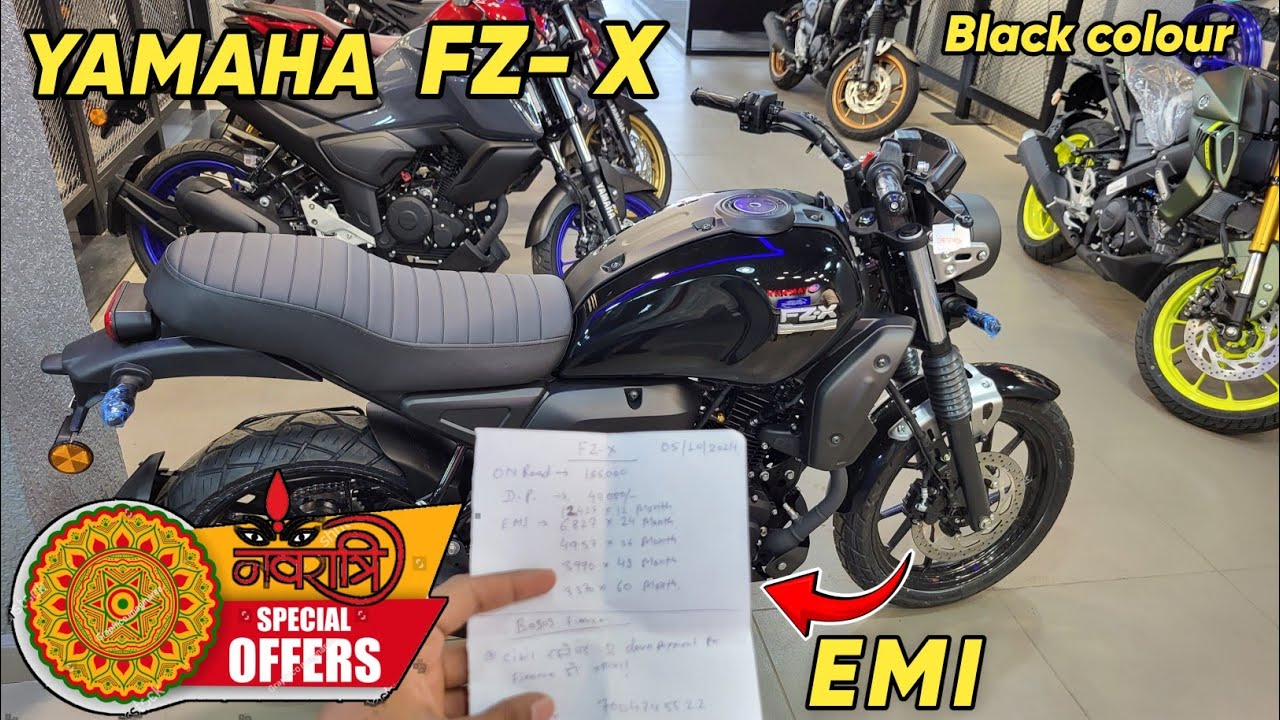 New Yamaha Fzx 2024 Model | On Road Price | With EMI | Mileage | New Offer