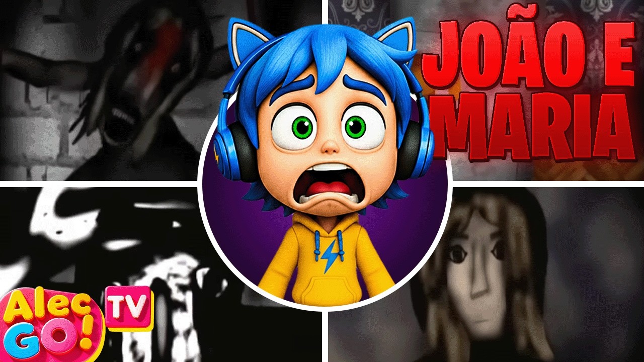 NUNCA ASSISTA À VERDADEIRA HISTÓRIA DE JOÃO E MARIA! 🧁🧙  +2 HORAS ( Alec GO! #TV)