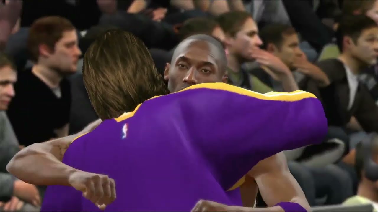 NBA 2K10 Лейкерс против Спёрс - Геймплей на PS3