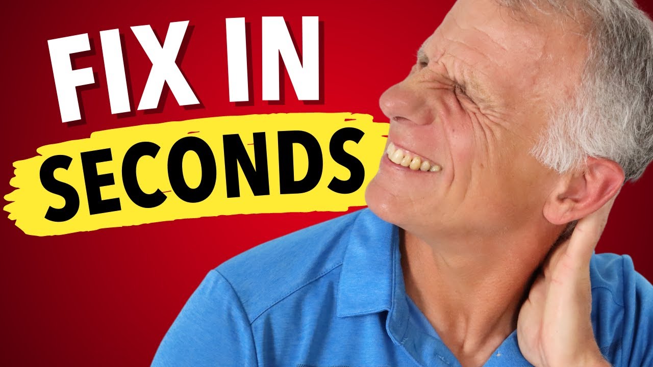 Sick & Tired of Neck Pain? (Ages 55+)