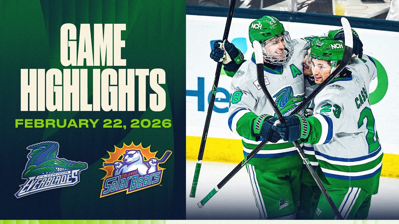 BLADES BEGIN 3 GAME SERIES AGAINST ORLANDO WITH 6-1 ROUTE | Game Highlights 02.22.2026