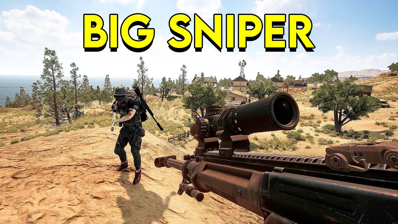 Мы нашли большого снайпера в PUBG!