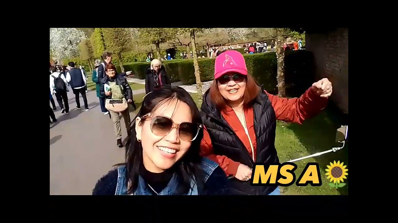 Keukenhof Holland, Botanical Garden, Lisse Netherlands #daytrip #happy #missa 🌻🌻🌻#tulips #garden