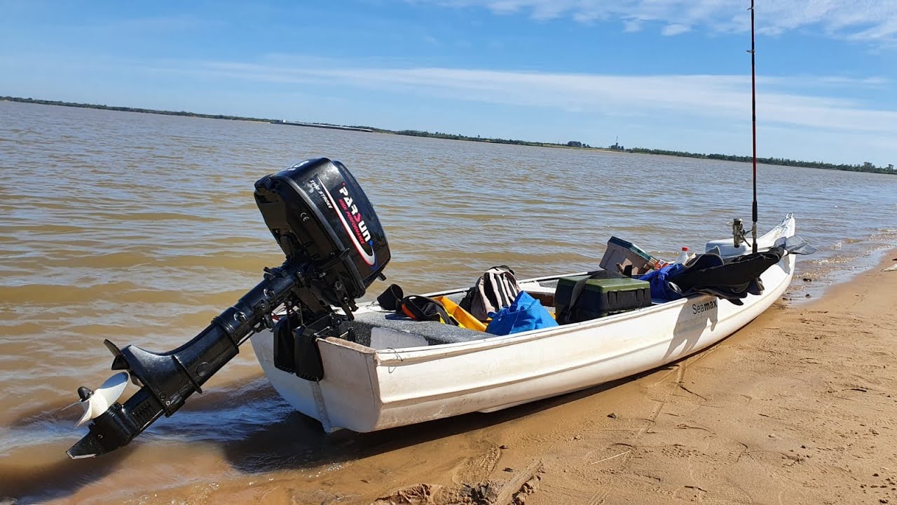 7MA SALIDA EN PIRAGUA | MOTOR 2T PARSUN 5.8HP (ESTRENO)
