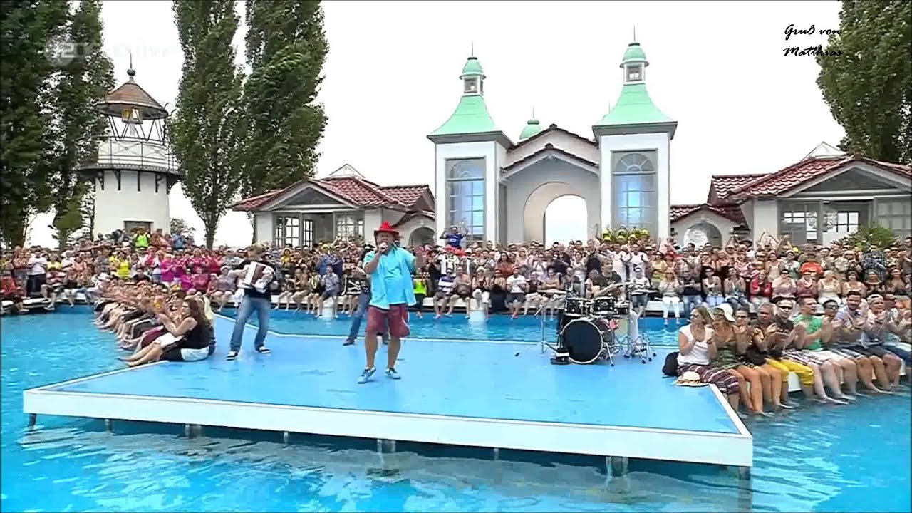 Markus Becker - Die schönste Frau der Welt - ZDF Fernsehgarten 2015 - Gruß von Matthias (((!!!)))