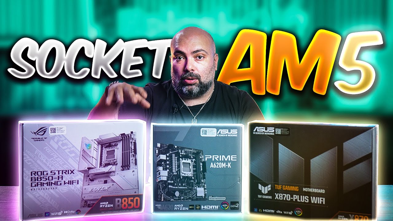 El Mejor Chipset para Gaming de Ryzen AM5 - A620 B850 X870