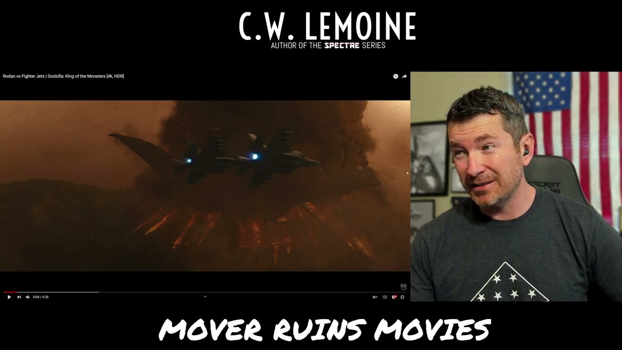 Fighter Pilot Reacts to Godzilla: King of the Monsters (2019) | Rodan vs F-35s Scene