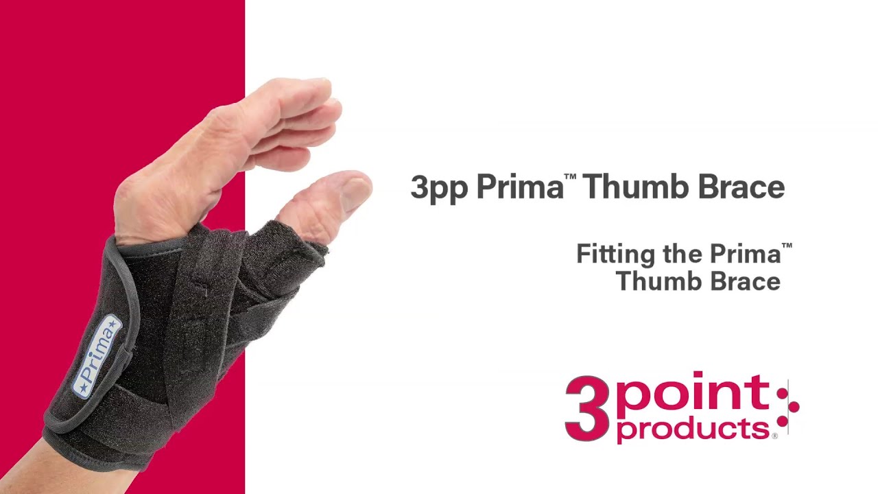 Fitting the 3pp Prima Thumb Brace - 3-Point Products