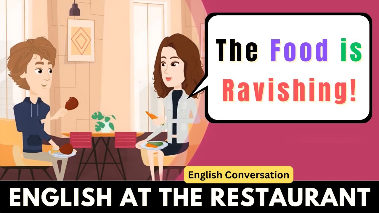 At the Restaurant (ordering food) - English Speaking Practice | #englishspeaking