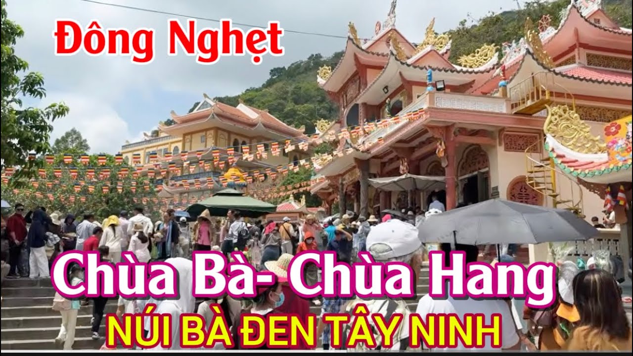 Đi Cáp Treo từ đỉnh Vân Sơn xuống Chùa Bà- Chùa Hang Núi Bà Đen 
