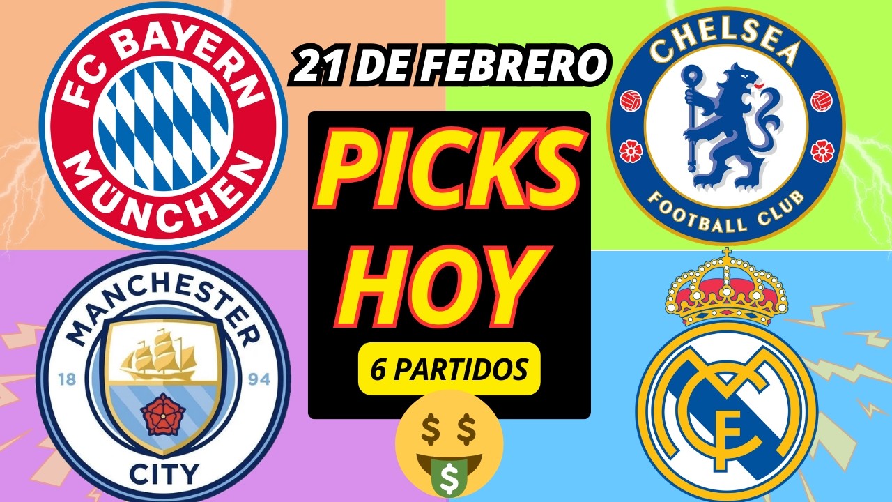 🔥PRONÓSTICOS 21 de Febrero | Bundesliga, Premier, LaLiga y Serie A🔥