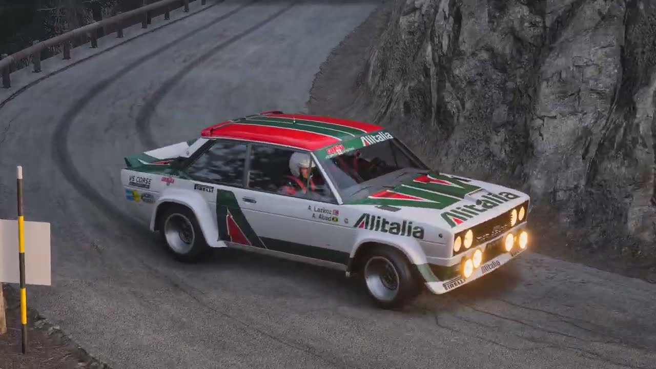 Assetto Corsa Rally - Montecarlo | Fiat 131 Abarth Drift