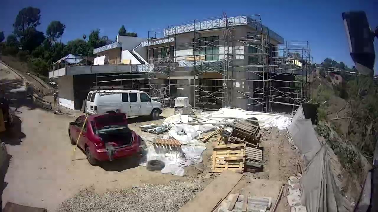 Time Lapse Construction for Luxury Home in Bel Air