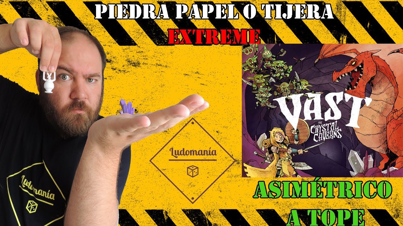 Ludomanía: Review de Vast: Las Cavernas Cristalinas.