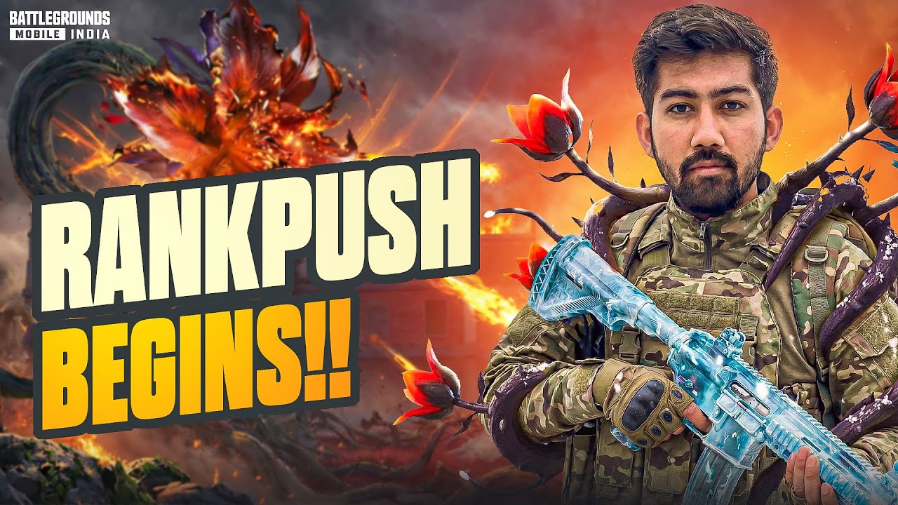 RANK PUSH BEGINS DAY 2 OF CONQUEROR RANK PUSH | BGMI LIVE KUNALGAMERLIVE WITH 