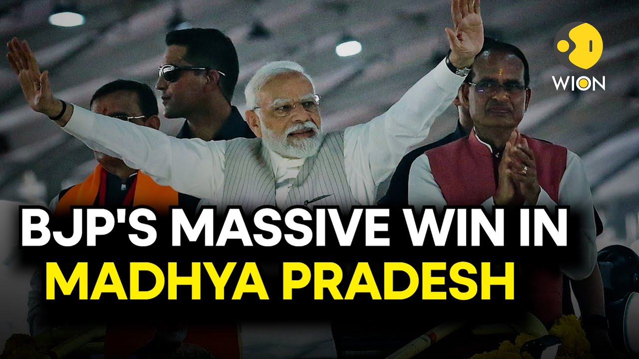 Madhya Pradesh Election Result 2023: BJP wins with clear majority, bags 164 seats out of 230 | WION