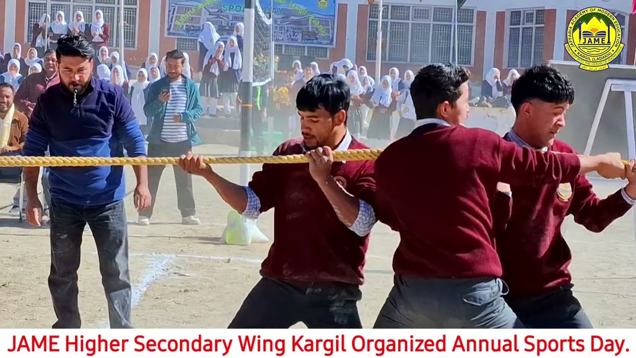 Jaffaria Academy of Modern Education Higher Secondary Wing Kargil Organized Annual Sports Day. 2024