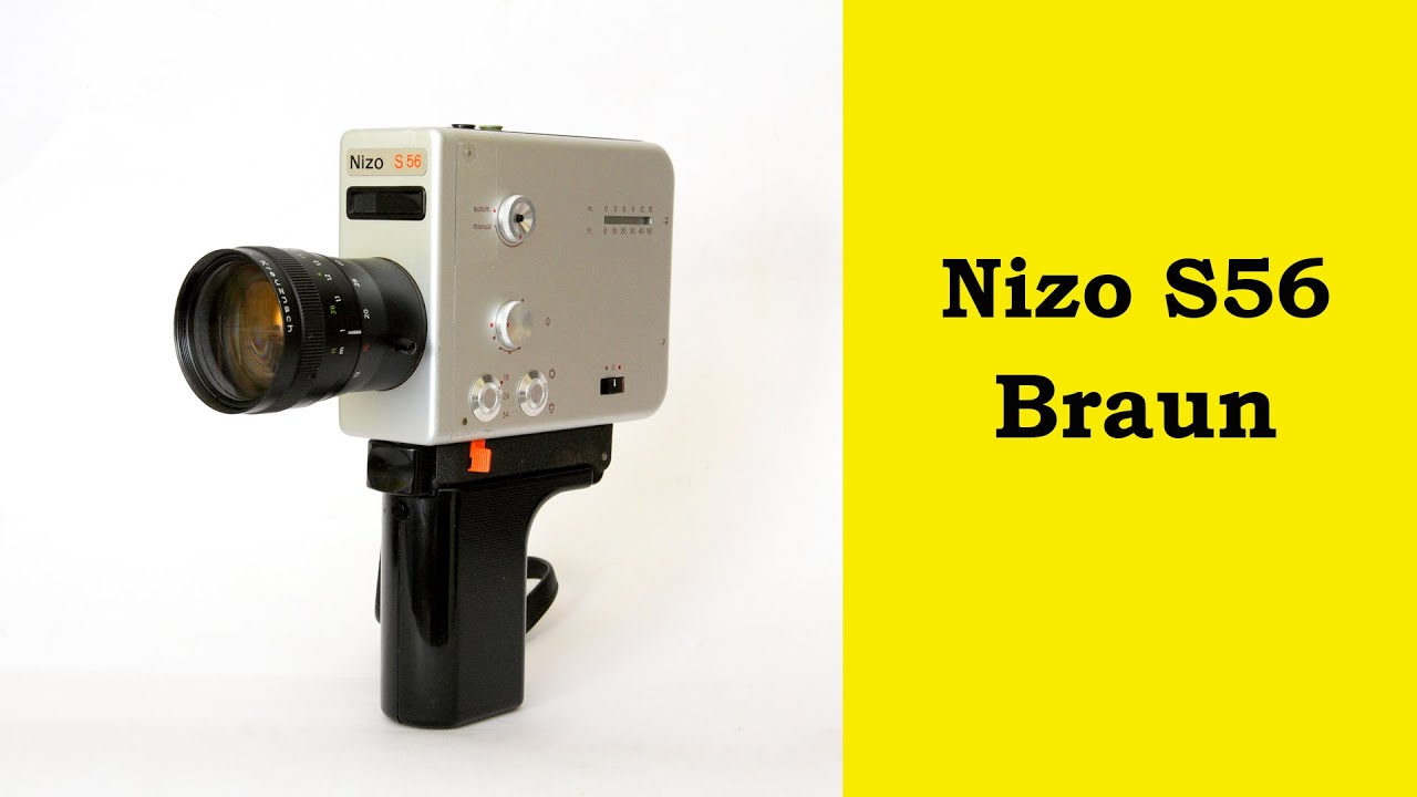 кинокамера Braun Nizo S56 movie camera super 8 super8