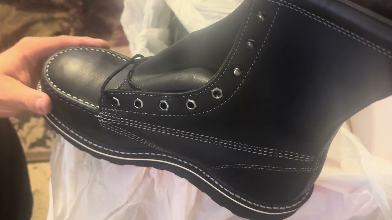 Thorogood Midnight Series Moc Toe Steel Toe 8” Unboxing Review! (804-6208)