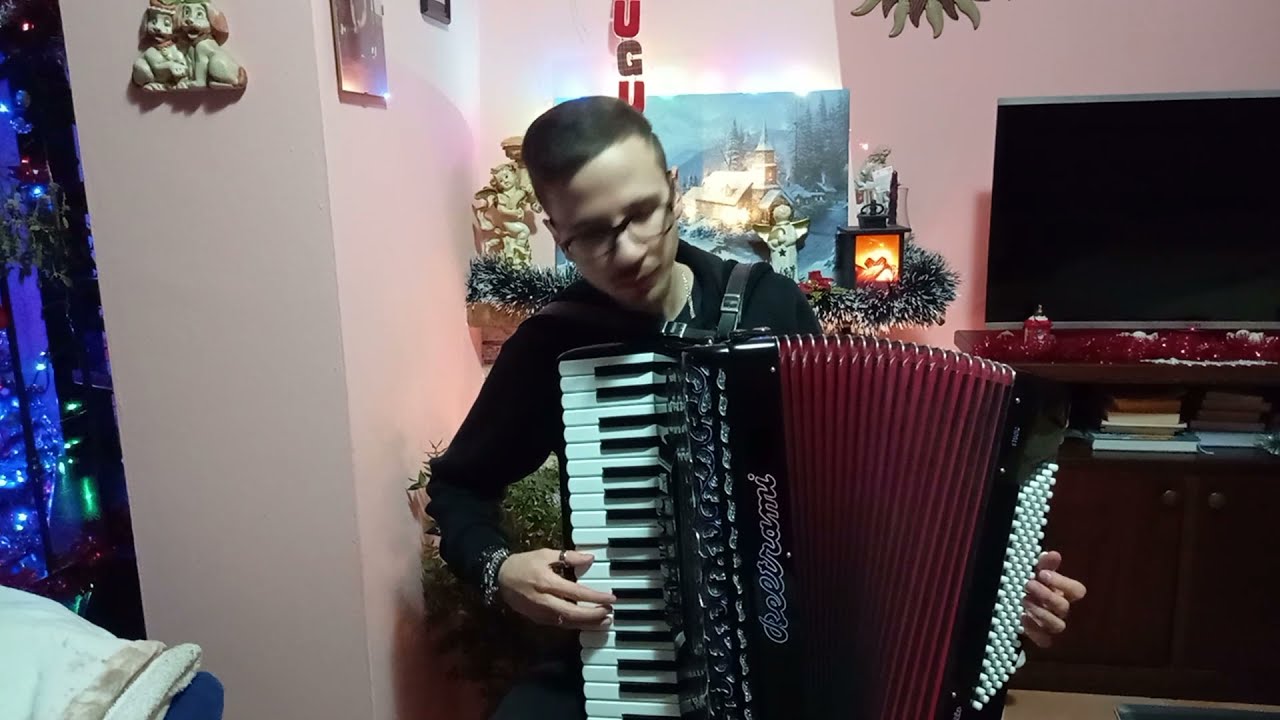 Tu scendi dalle Stelle | Canzone Natalizia con Fisarmonica - Manuel Burroni