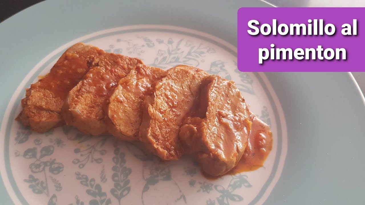 Solomillo al pimenton