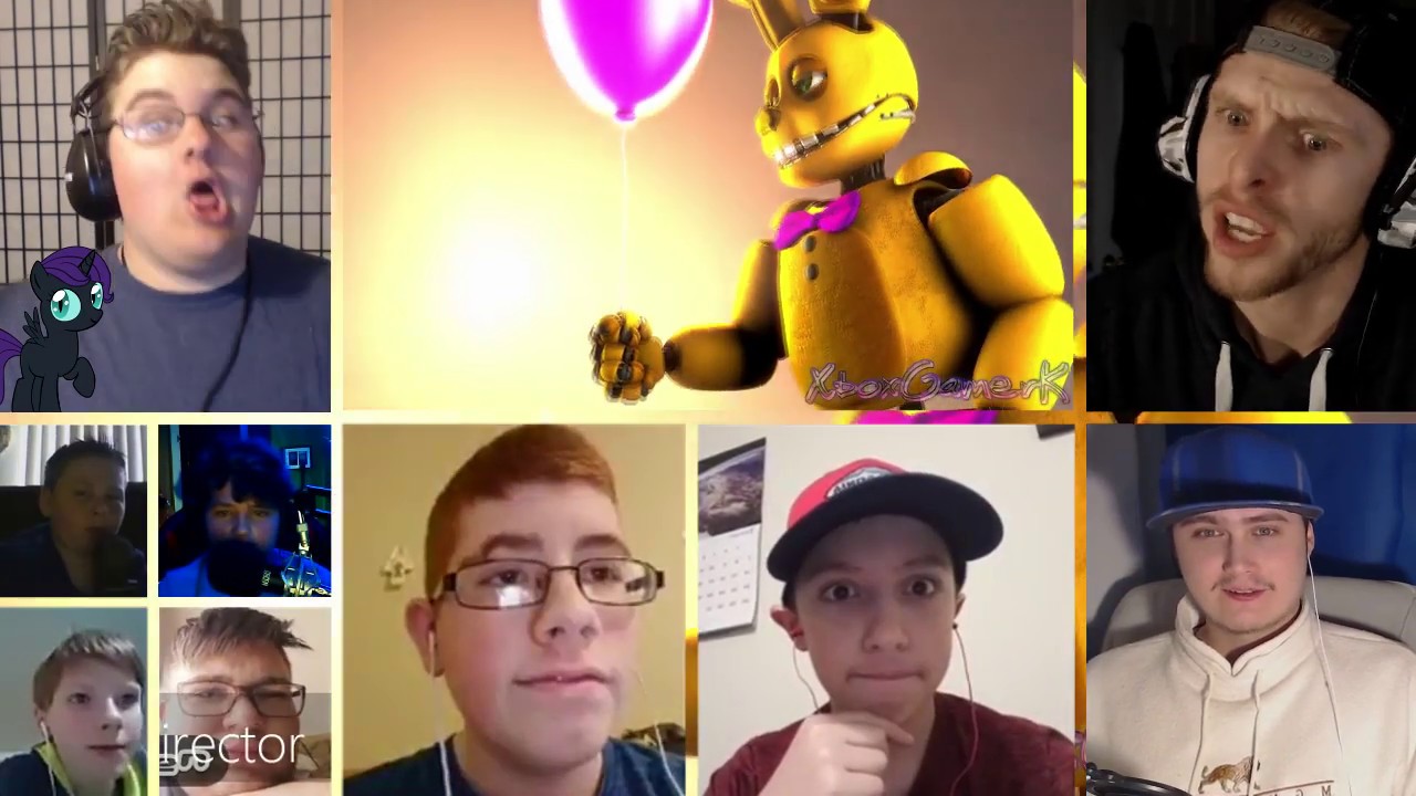 FNAF / SFM | Spite Of The Spirits | Whimper - MarvyanakaP [REACTION MASH-UP]#549