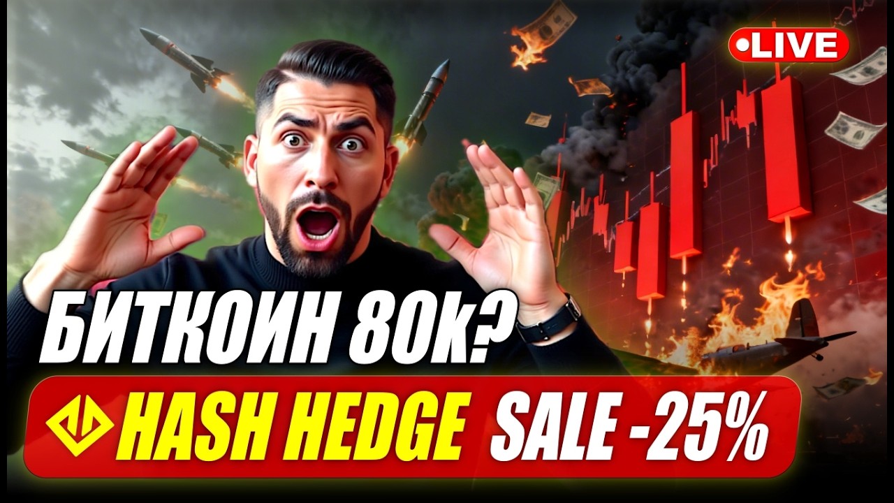 Крипто-рынок - это ловушка! | Торгую на проп счетах Hash Hedge
