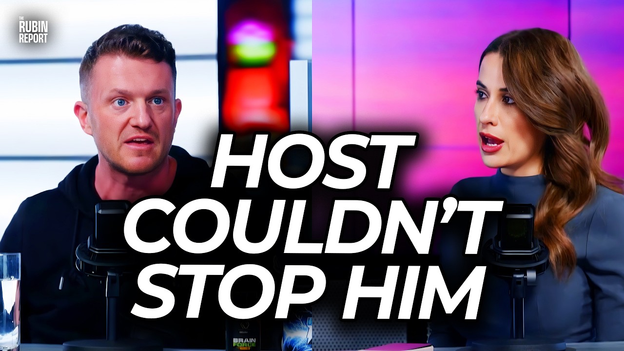 Host Fails to Stop Tommy Robinson from Calling This Influencer a Huge Liar