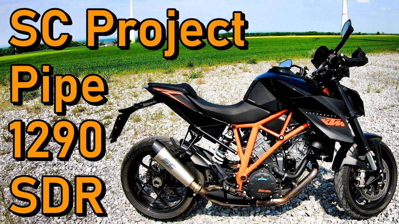 SC Project Pipe Sound | KTM 1290 Super Duke R | dB killer removed