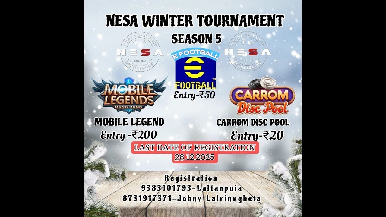NeSA Winter Tournament Season-5 | Mobile Legend | Semi Final | Chanchintha Vs Flipkart