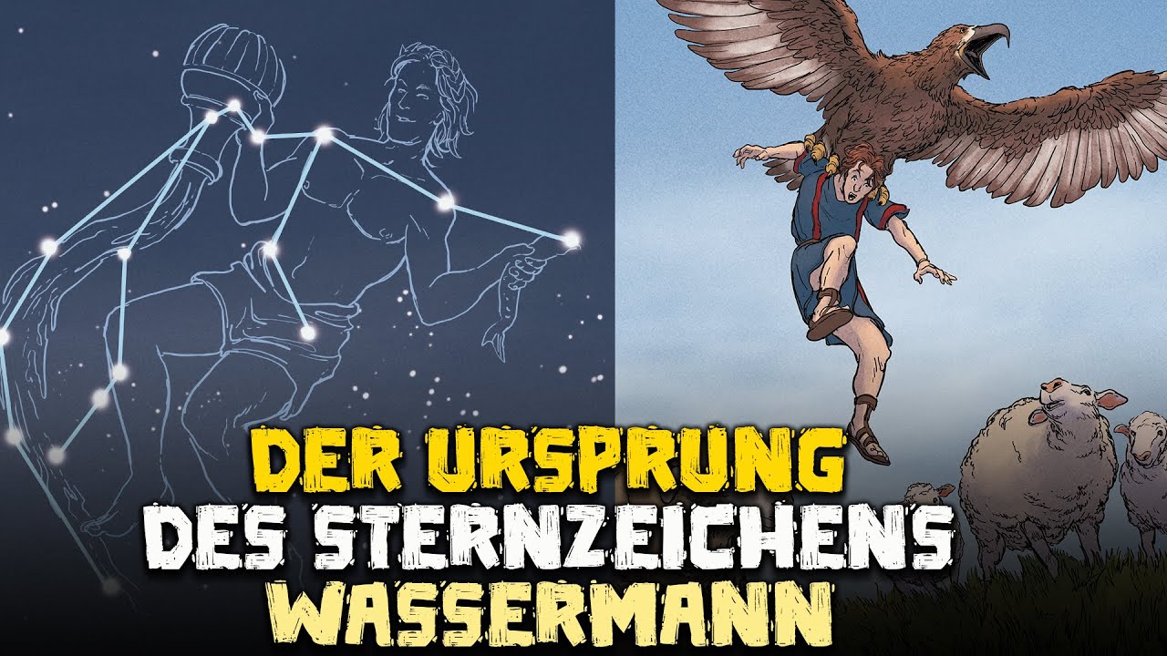 Ganymed: Der Ursprung des Sternzeichens Wassermann - Geschichte und Mythologie Illustriert