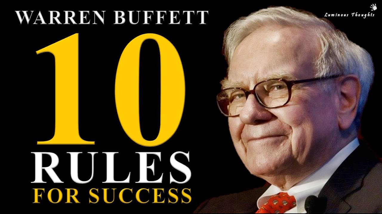 Warren Buffett 10 rules for success | Warren Buffett | Top 10 Rules