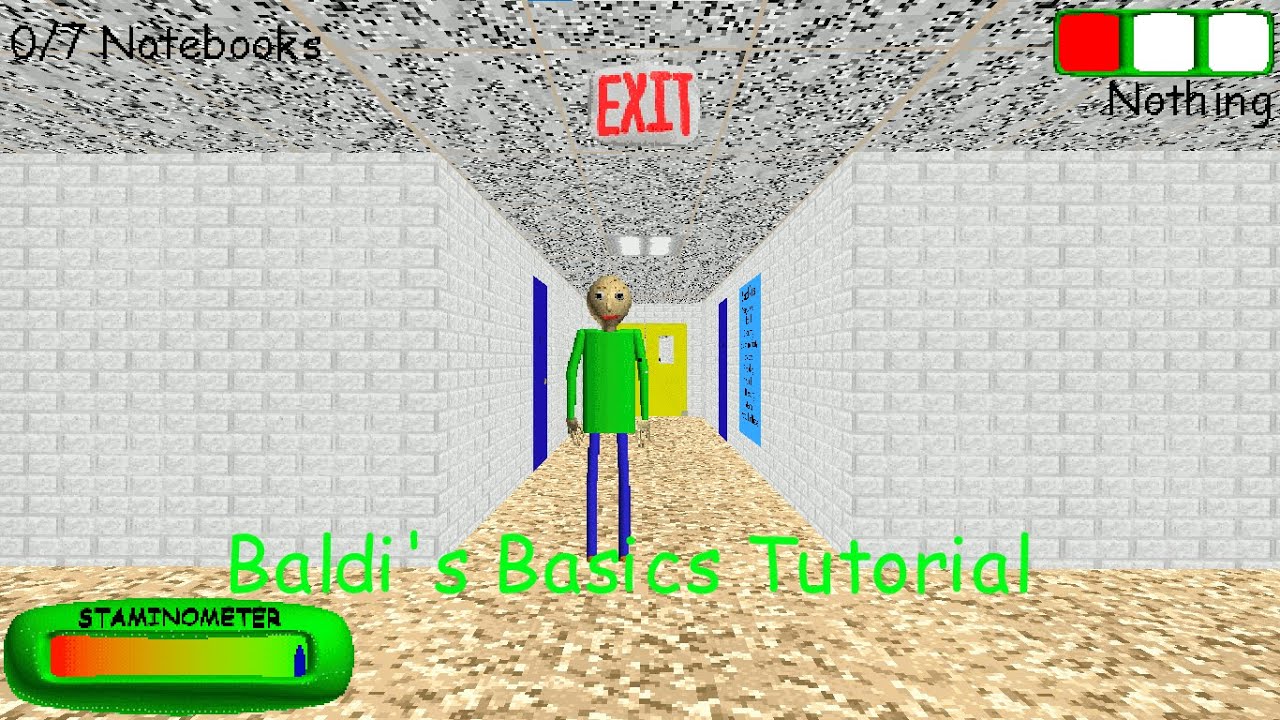 How to beat Baldi's Basics Classic (BBCR)